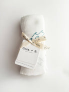 wave ocean wave surfer print baby swaddle swapped