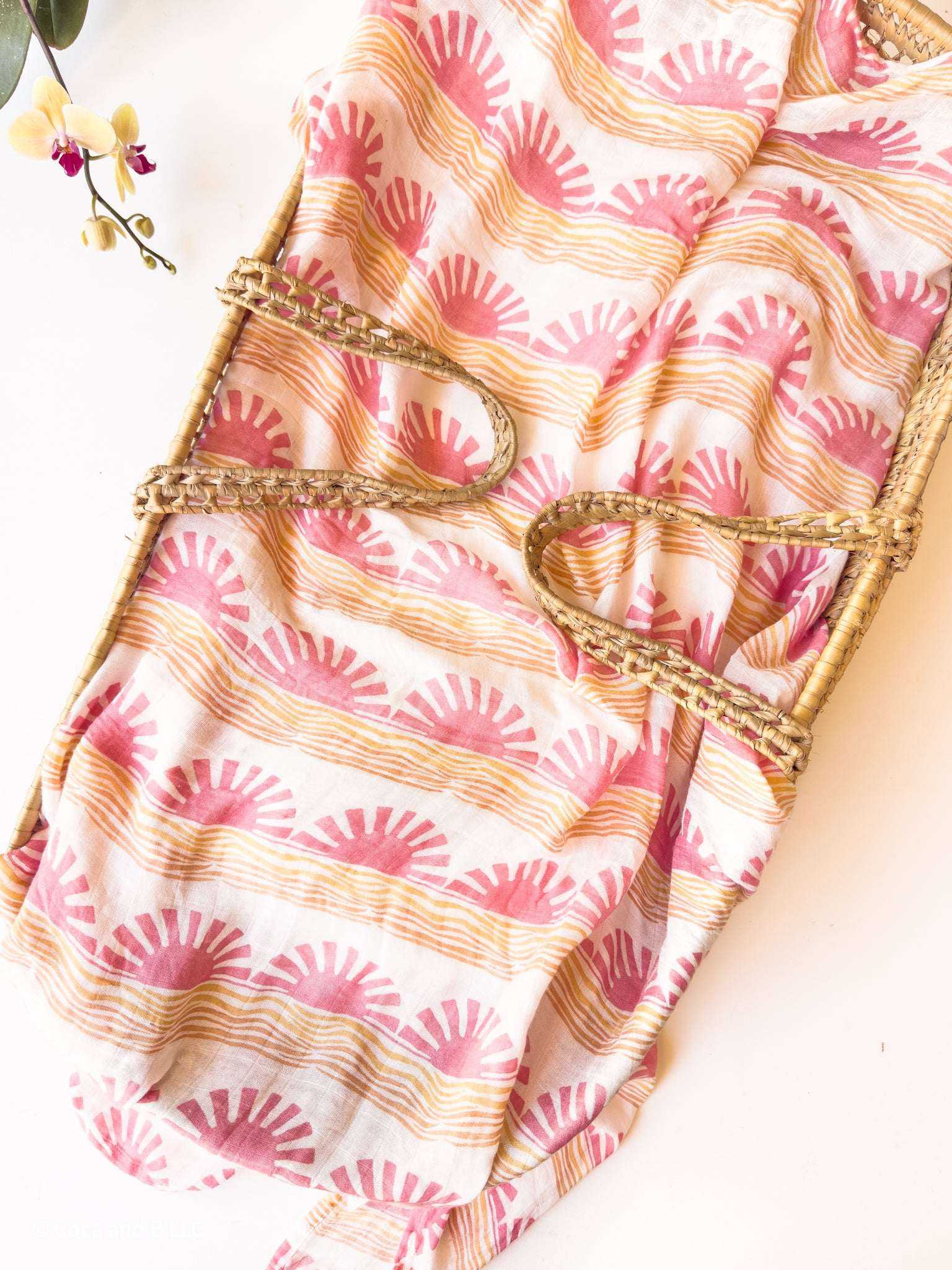 Coca + B. Swaddle & 6 Layer Organic Blanket - Coca + B.